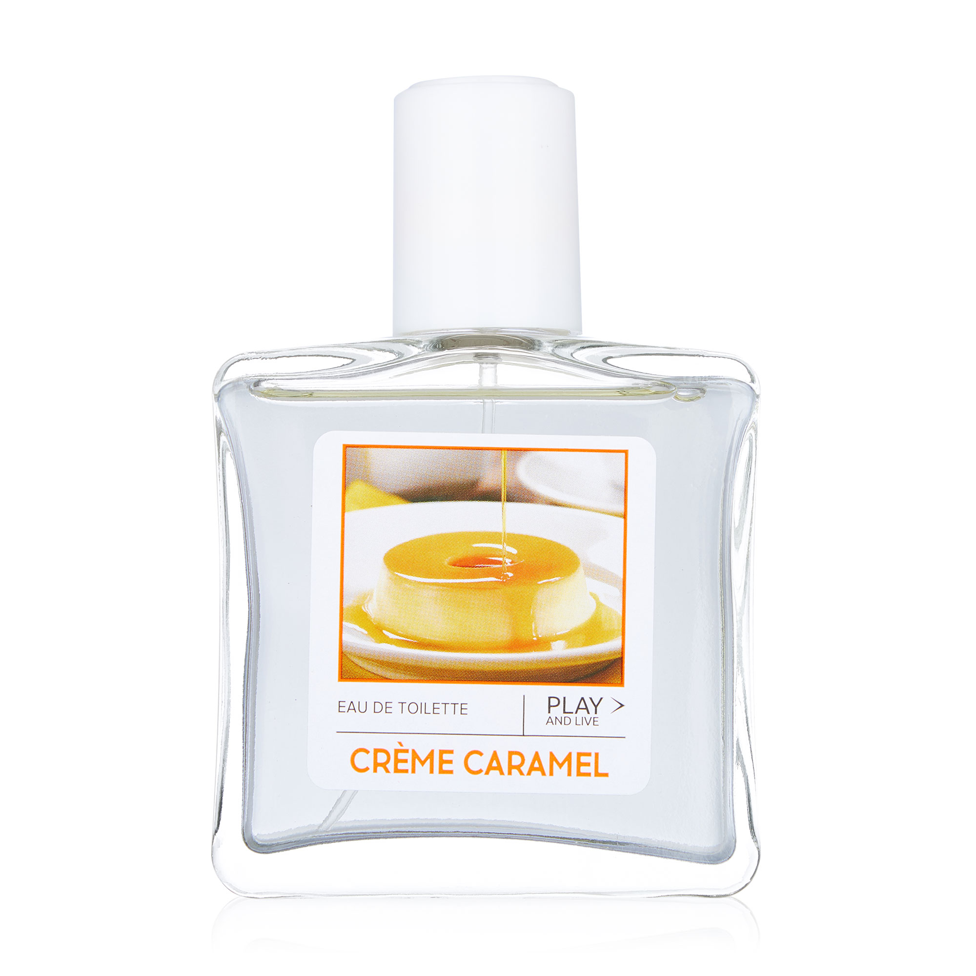 Play and Live Creme Caramel Парфумована вода жіноча, 90 мл