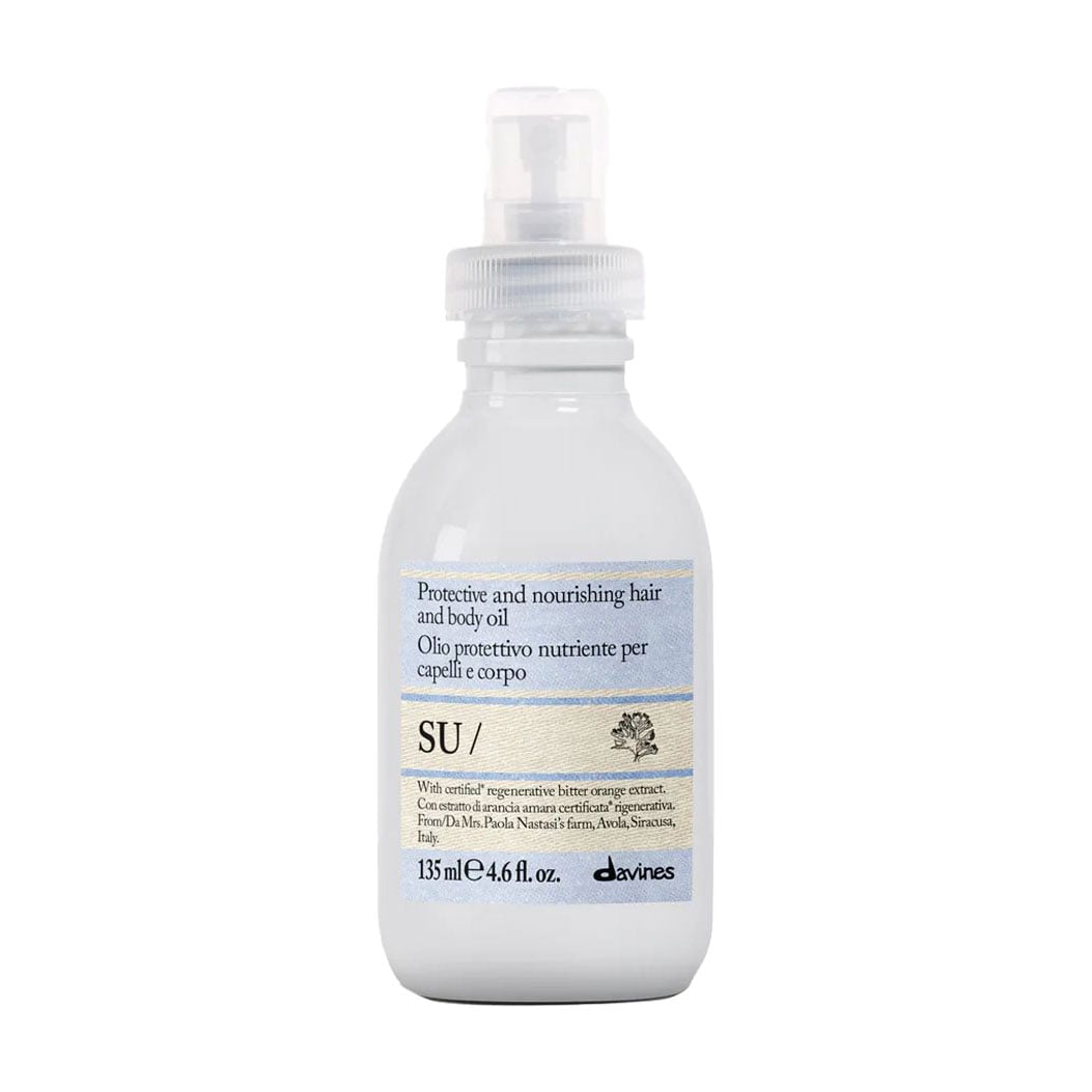 Захисна живильна олійка для волосся та тіла Davines Su Protective And Nourishing Hair And Body Oil, 135 мл